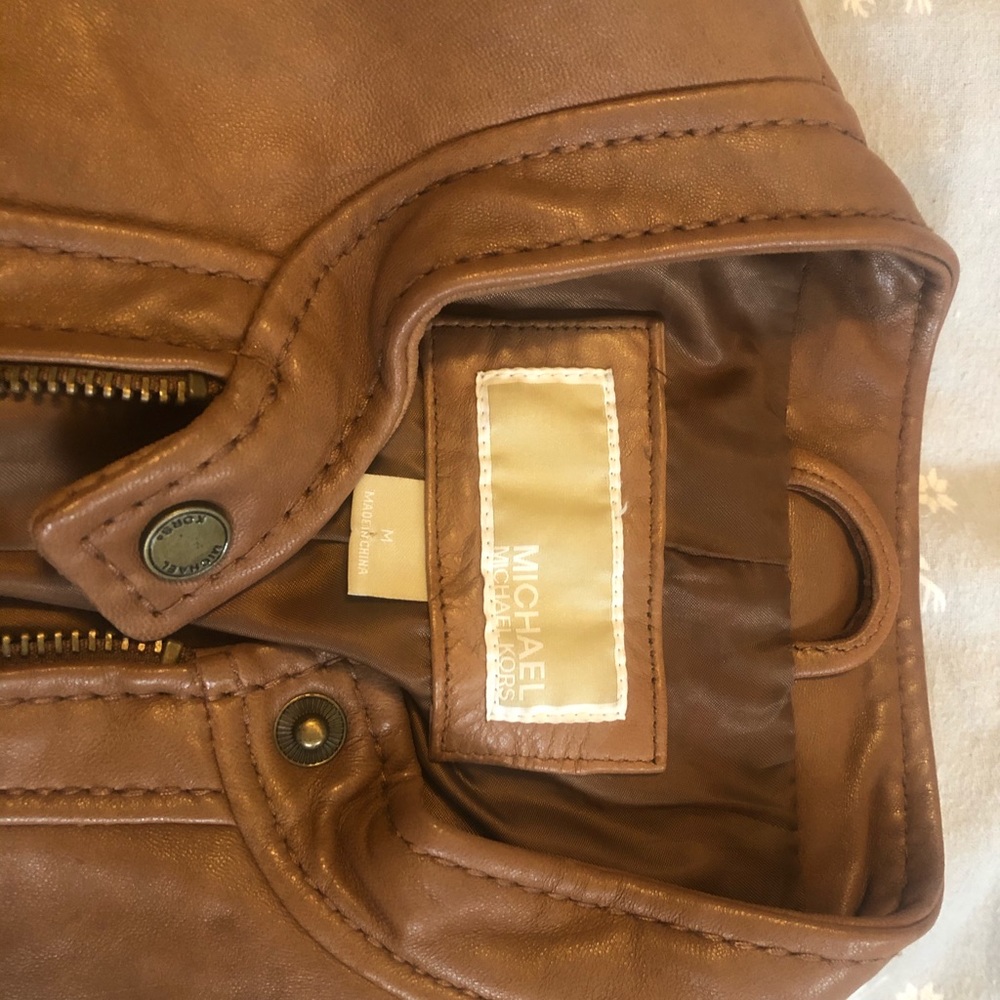 Michael Kors leather jacket